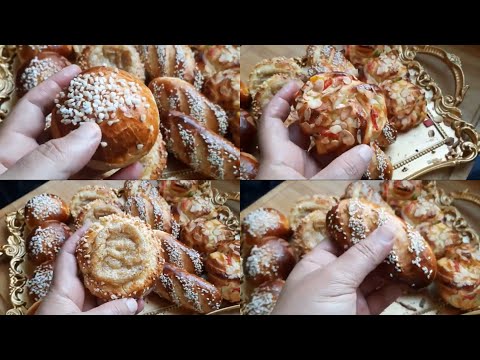 😱 These are amazing! 4 types of brioche from one magic dough, perfect for the kids' school lunche...