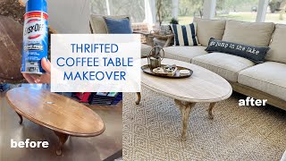 Thrifted Furniture Makeover Does The Easy Off Stripping Method Really Work?