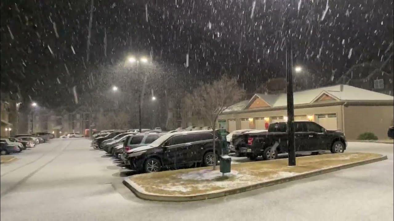 Winter storm hitting the upstate of South Carolina 1/16/2022 YouTube