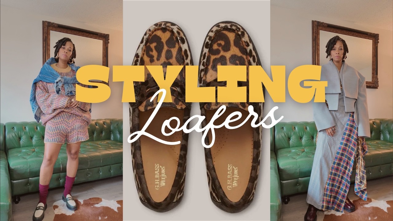 EDGY & CHIC WAYS TO STYLE LOAFERS
