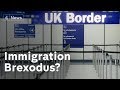 EU net migration to UK falls amid Brexit