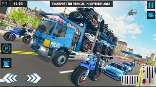 US Police Monster Truck Transport Ship Simulator (Brilliant Gamez) | Android Gameplay screenshot 4