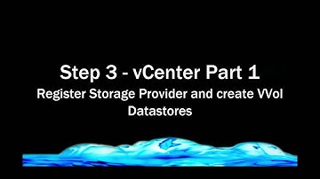 VVol demo from EMC World 2016