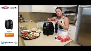 Spring Rolls and Dim Sum cooked on the Philips Airfryer HD9240 - Appliances Online