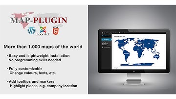 MAP-PLUGIN - More than 1.000 maps for Wordpress | Codecanyon Scripts and Snippets