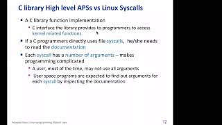 CS310 Lecture 36 File System  - 4: File APIs, Buffered I/O