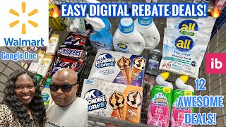Walmart FREE & CHEAP Deals | Easy Digital Rebate & Ibotta Haul | Everything for under $1! 🔥🙌🏾