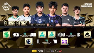 🔴 LIVE | SWISS STAGE HARI 5 | M7 World Championship | (BM)