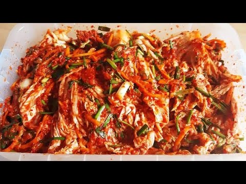 Video KIM CHI CẢI THẢO - Cách Làm Kim Chi Hàn Quốc Giòn Ngon... - youtube