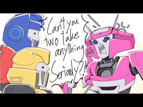 Optimus Prime Is Annoying {Comic Dub}