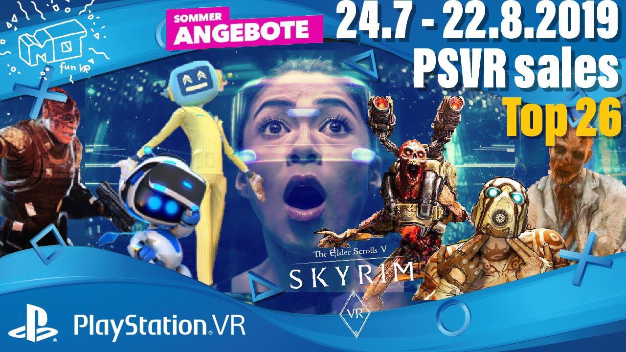 Playstation VR sales / 24.7 22.8.2019 / deutsch / german YouTube