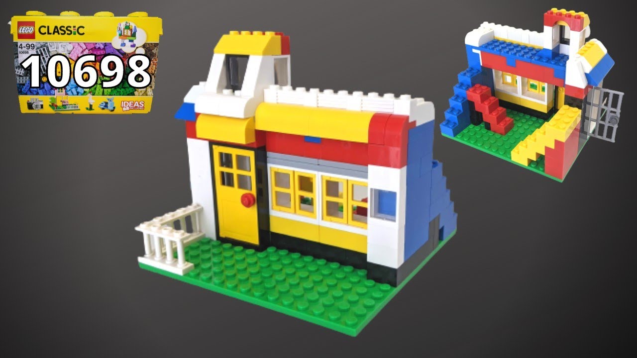 LEGO 10698 ideas: Colorful house [Tutorial] - YouTube