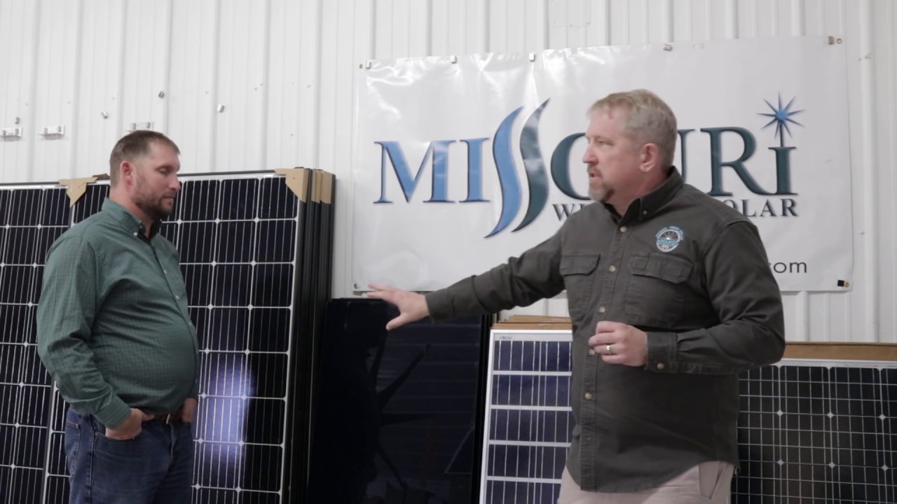 Great Deal on 105 Watt Solar Panels Missouri Wind and Solar YouTube