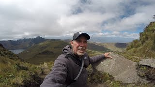Climbing Fuya Fuya Near Otavalo, Ecuador 4K