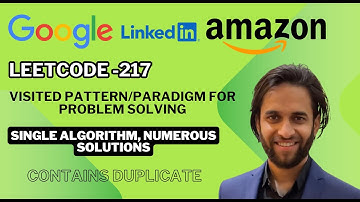 Contains Duplicate | Leetcode-217 | Blind-75 problems | Visited Pattern