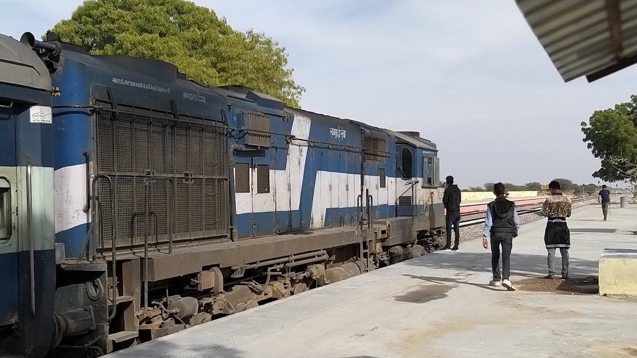WDM3A DEPARTS NAPASAR AND NOTCHING WITH NICE CHHUGING SOUND