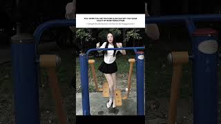 GETTING SMACKED IN THE SHINS BY THE SWINGING FOOTREST 🛝💥|| #eva #park #slide #fail #Shortviral