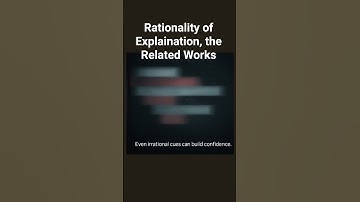 Related Works: Rationality of Explanation or Human ..  #manuscripts #predictions #machinelearning