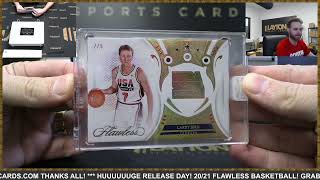 ANTHONY EDWARDS ROOKIE AUTO! 2020/21 Panini Flawless Basketball Hobby 2 Box Case Break #14