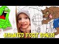 Father & Son HAUNTED FORT SONG! / (Ghosts & Werewolves)
