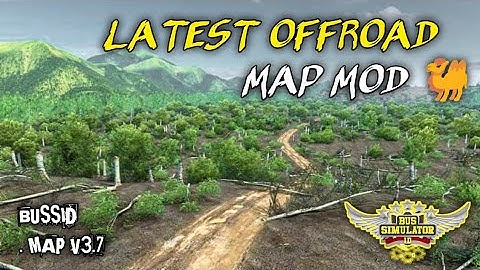 ✅🐫LATEST OFFROAD Map Mod For Bus simulator Indonesia  // BUSSID mapmod V3.7 #offroadmapmod ✅#mapmod