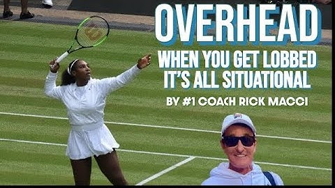 A game changer to improve your overhead!! Do this!! - Rick Macci