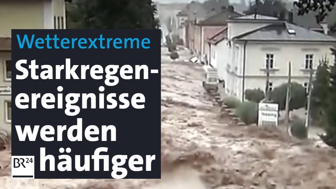 BR24live: Update - Starkregen im Süden - Hochwasser und Evakuierungen