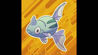 Pokémon | Second Generation | Remoraid | Time Lapse Drawing Pokémon | Second Generation | Remoraid | Time Lapse Drawing