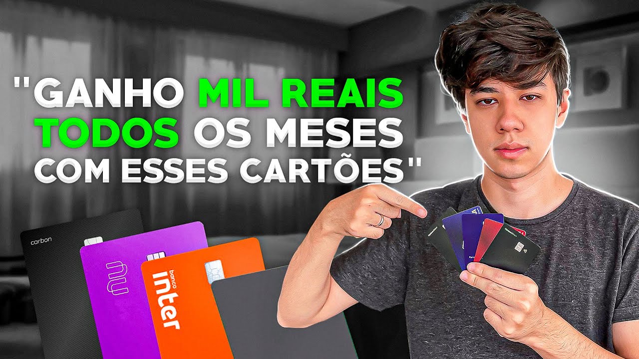 OS MELHORES CARTÕES DE CREDITO PARA GANHAR DINHEIRO!