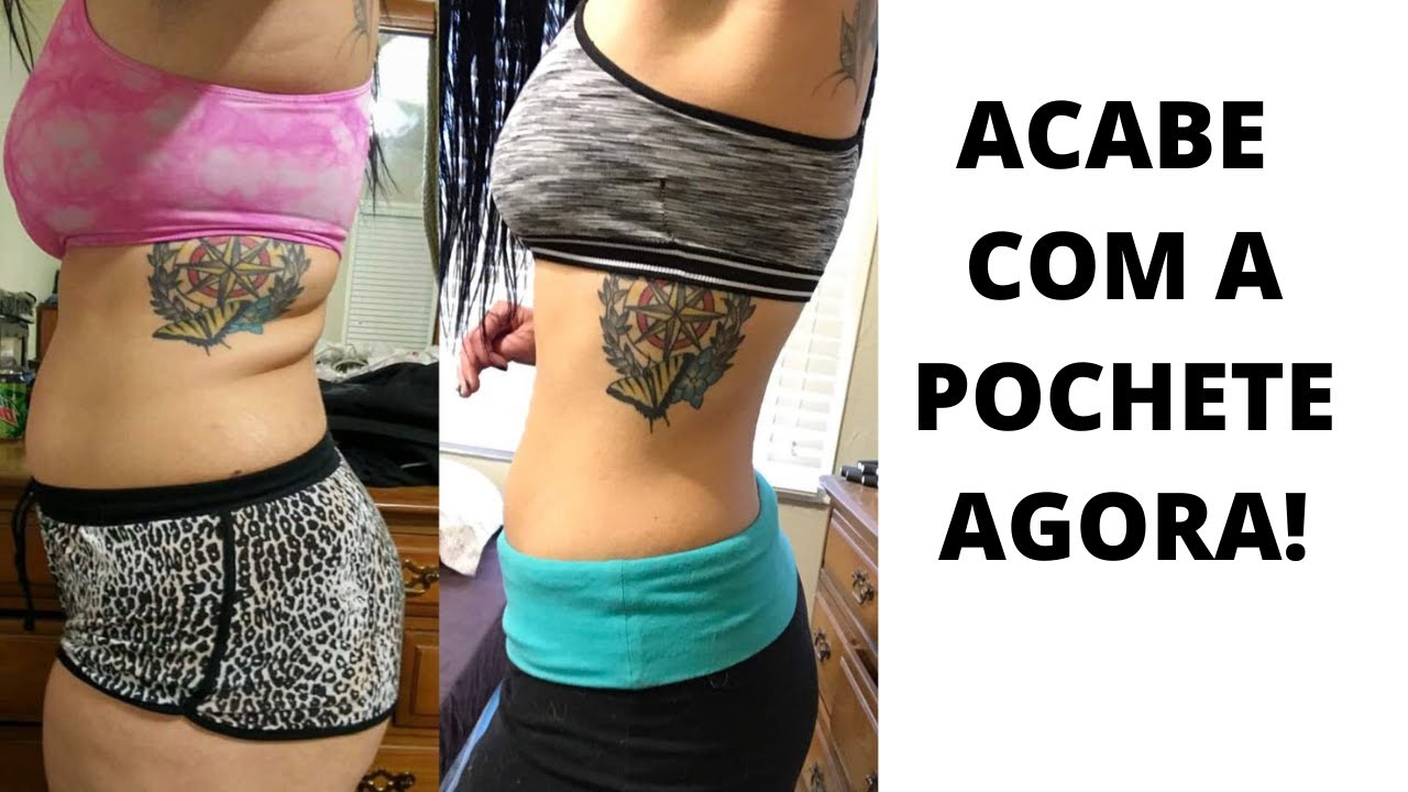 Como acabar com a barriga pochete e perder a barriga rápido (treino ...