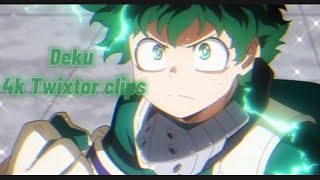 Deku Twixtor Clips4K Clips For Editing