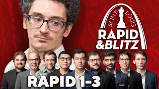 2025 Saint Louis Rapid & Blitz: Day 1 | #GrandChessTour