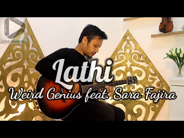 Lathi - Weird Genius ft. Sara Fajira Cover Fingerstyle (Solo Guitar) arranged by Arve class=
