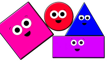 Shapes Song Learning Video & Nursery Rhyme for Children