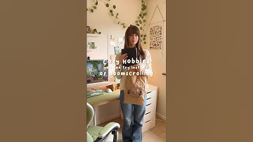 Do this instead of doomscrolling!! #cozyhobbies #cozycrafts