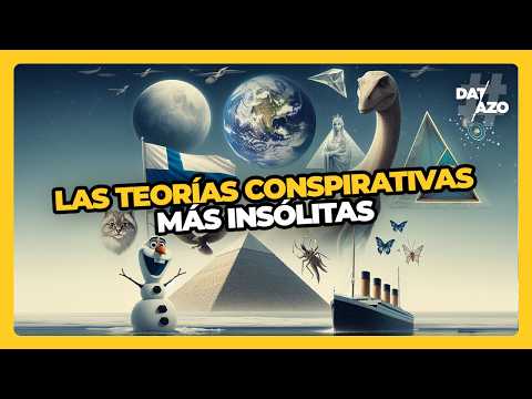 As 10 TEORIAS DA CONSPIRAÇÃO mais invulgares • #Datazo