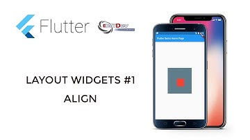 Flutter Tutorial - Layout Widgets #1 Align