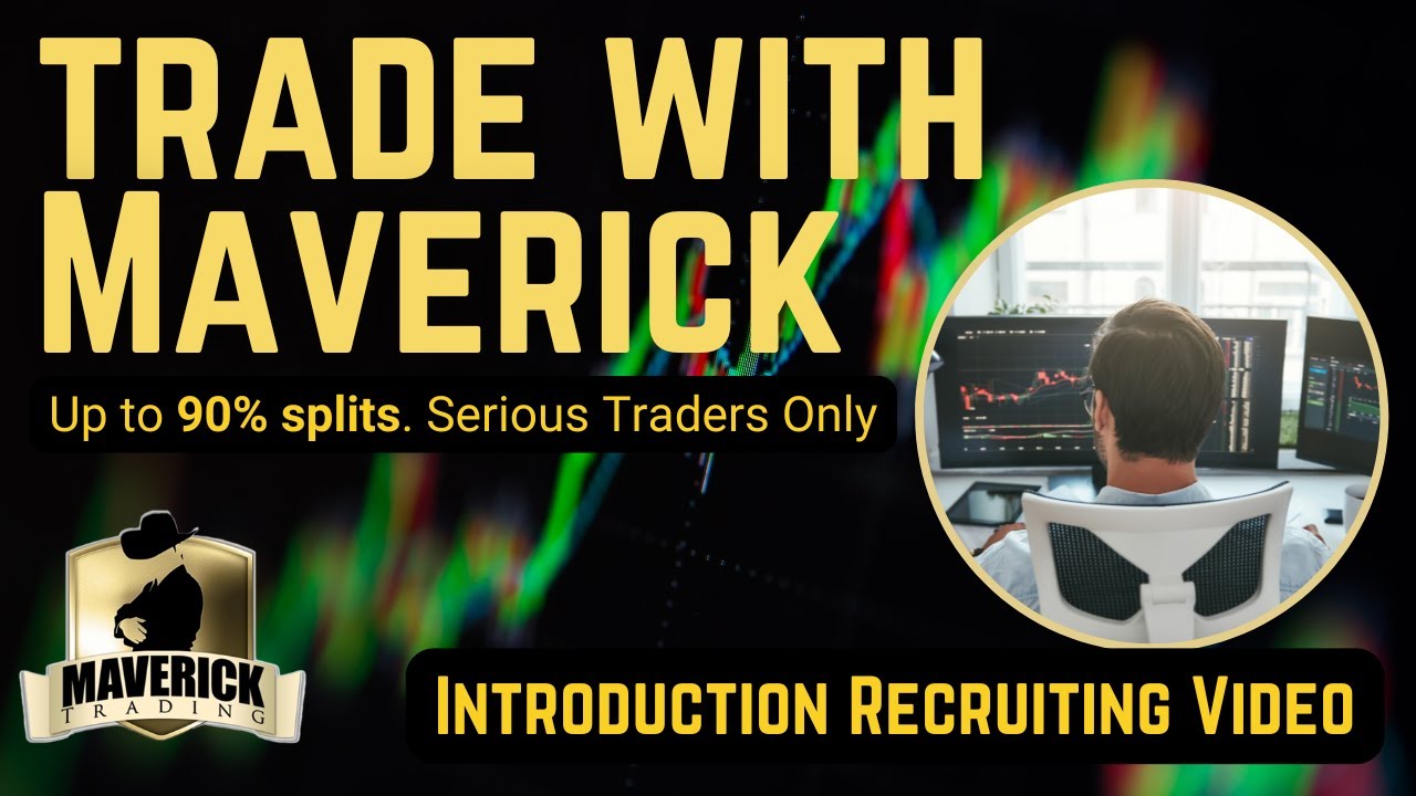 Join the Maverick Trading Team: Become a Prop Trader and Keep 65-90% of Your Profits!