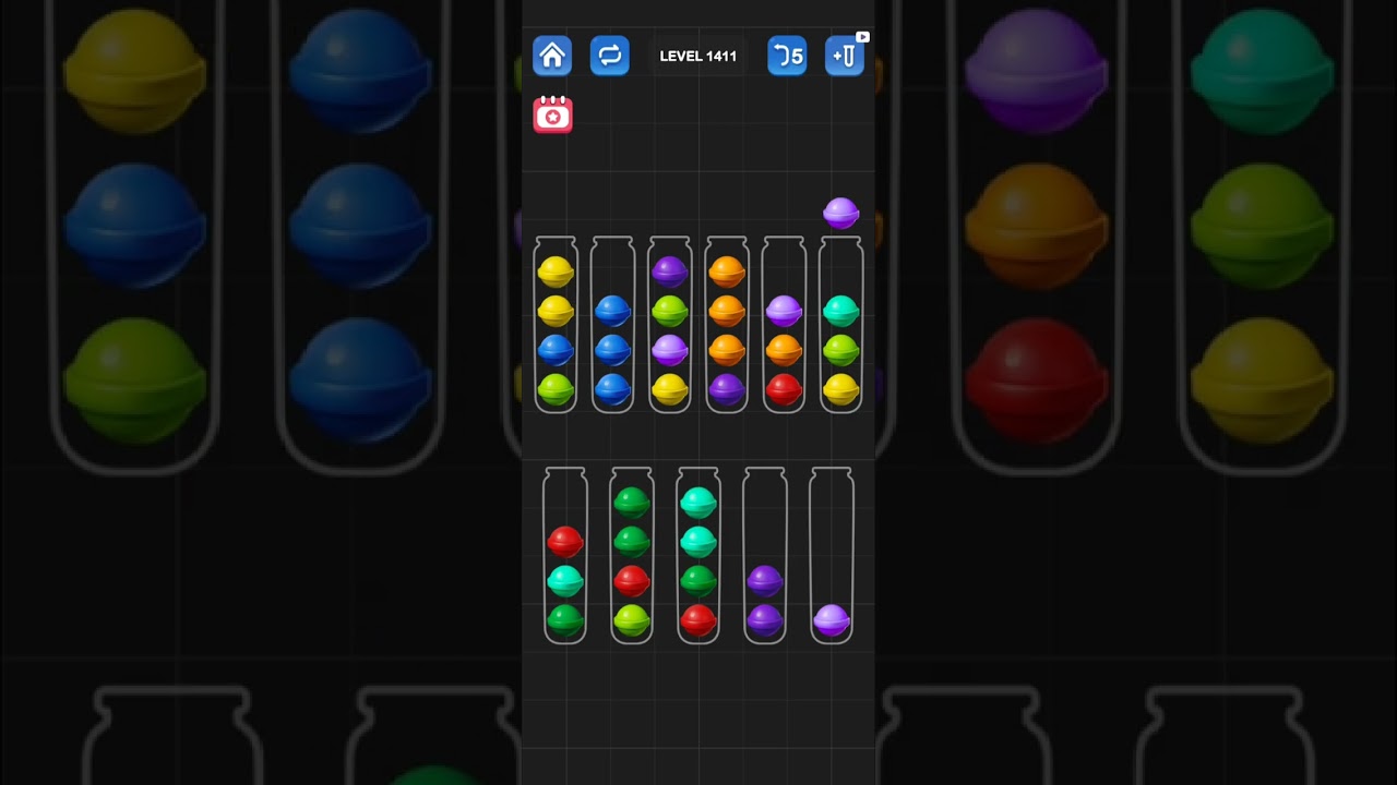 Ball Sort Challenge – Relaxing Puzzle Fun!