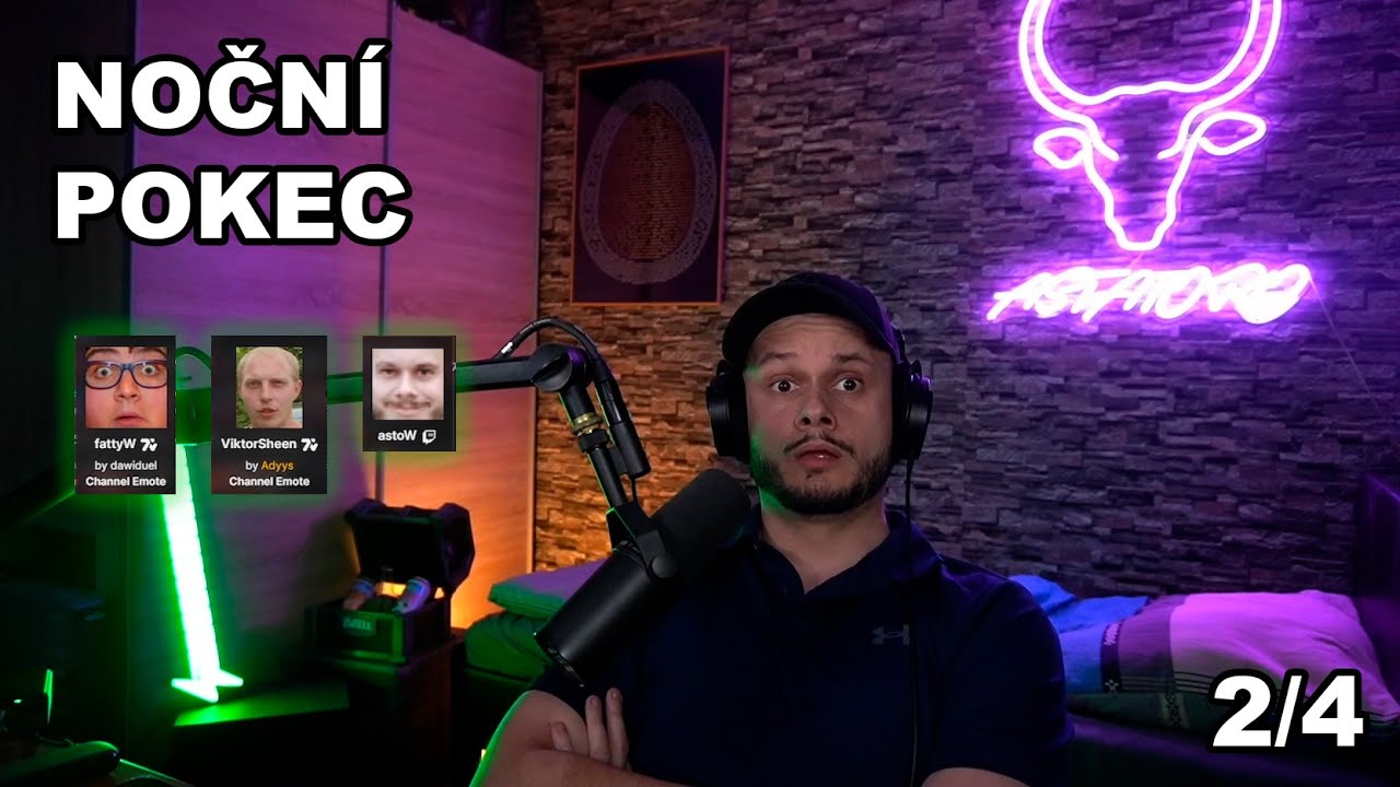 Noční talk o hlavolamech, plodnosti s Fattym, Sheenem a Duklockem!! [2/4]