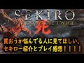 【鬼畜ゲーSEKIRO紹介！】買おうかどうか迷ってる人に見てほしい！セキロープレイ感想まとめ！【隻狼】