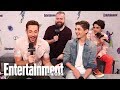 Shazam!: Zachary Levi Is Confused By The 'Shazam!', Kazaam Debate | SDCC 2018 | Entertainment Weekly