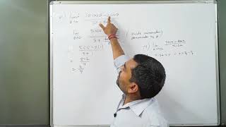 Limit - Evaluation of Limits by Standard Limits & Trigonometric Identity in Hindi(Lecture 4)