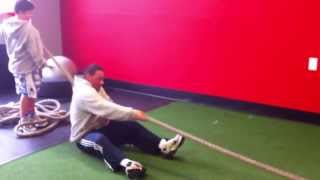 WWW.VARGUSFITNESS.COM Battle Rope Pull screenshot 5