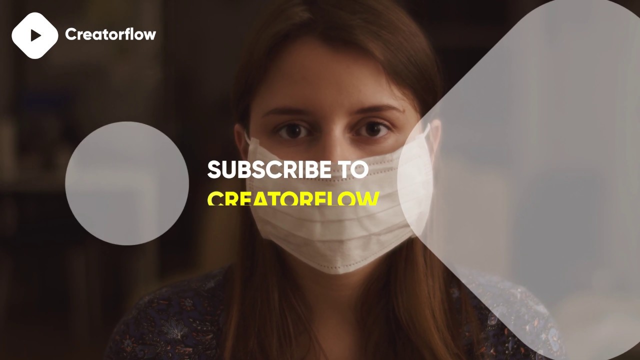 Stock footage face mask | covid-19 corona virus lockdown quarantine [4K] stock video for your videos