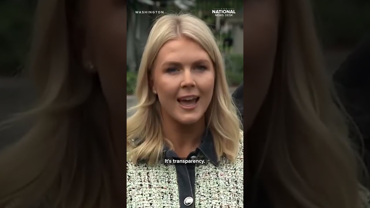 Karoline Leavitt On Epstein Files You D Have To Ask The FBI 