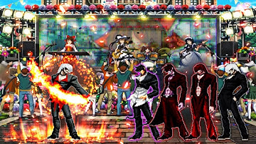 Devourer Element VS Hyper Iori Characters [KOF MUGEN]