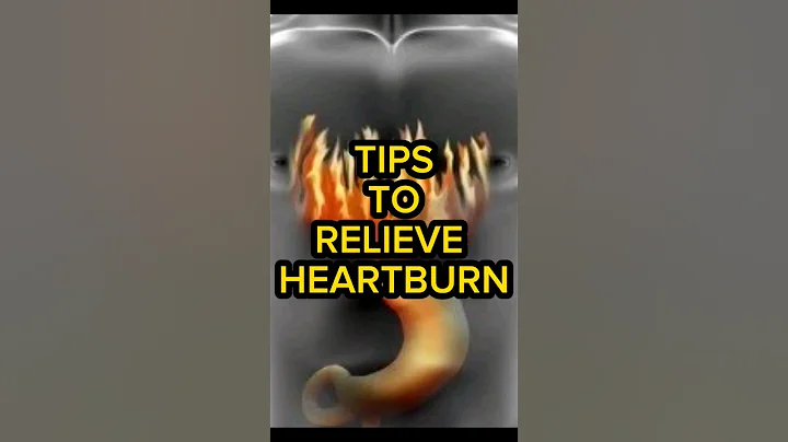 Tips to relieve heartburn ♥ #shorts#heartburn