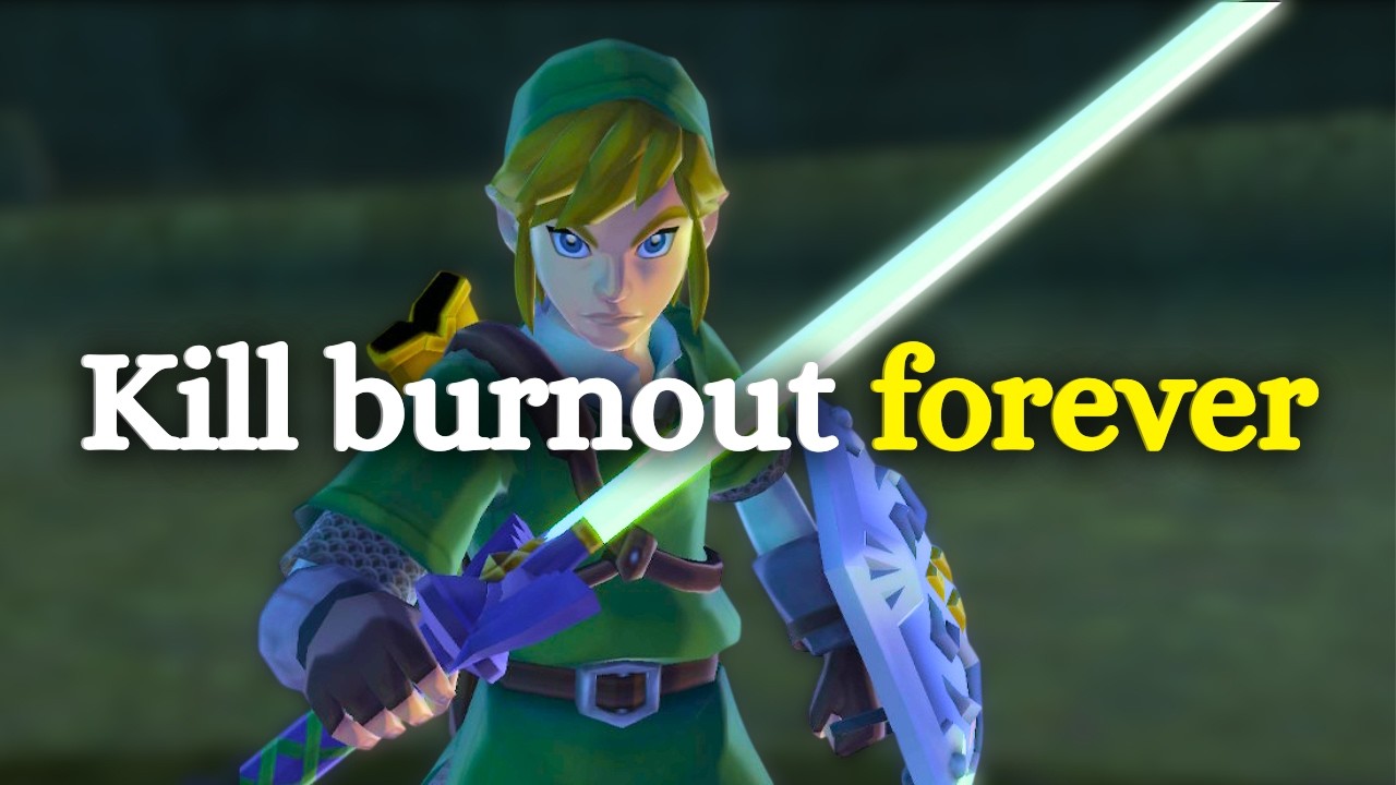 The Video Game Mindset That Ended My Burnout Forever