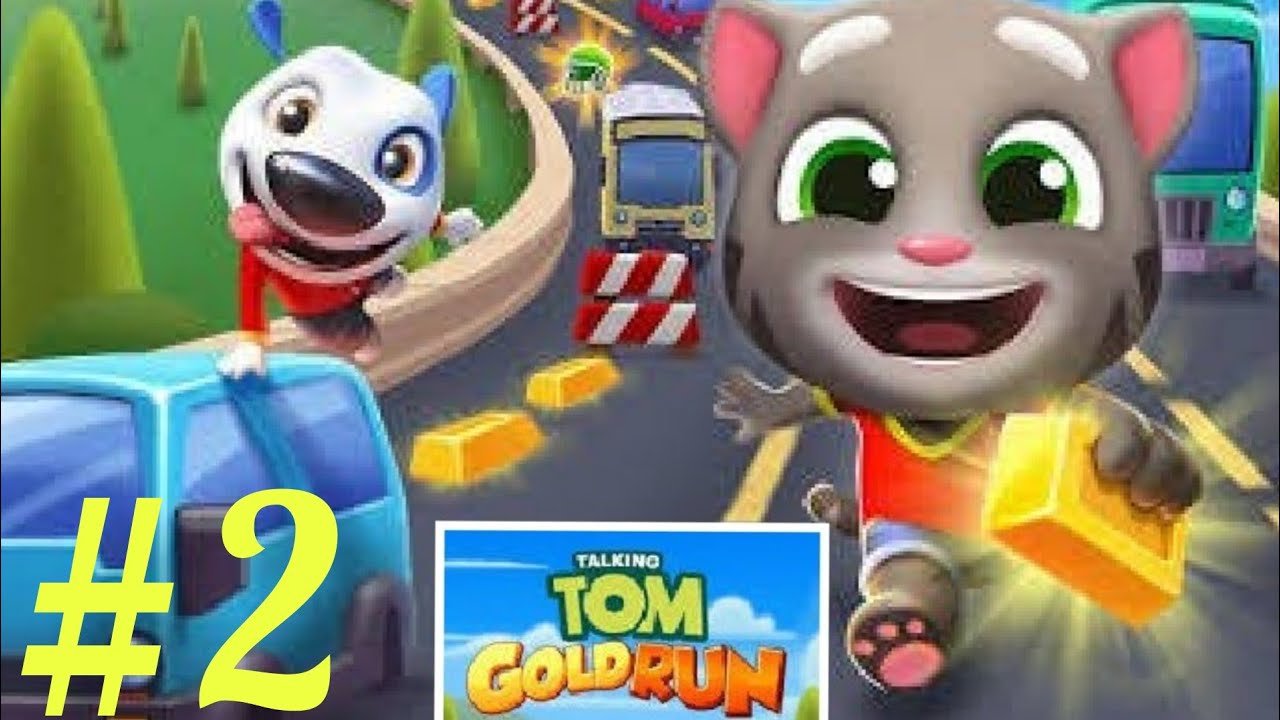 Talking Tom Gold Run Oneline Gameplay (Android, ios) Talking Tom Game